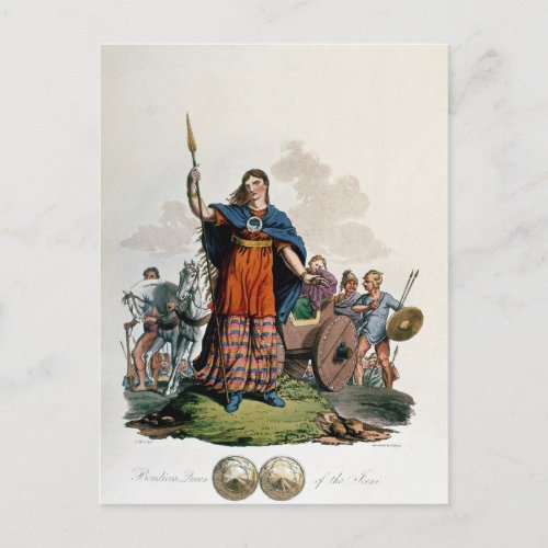 Boadicea Queen of the Iceni Postcard