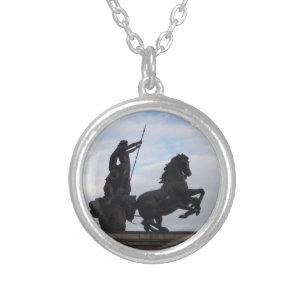 Boadicea Statue Necklace