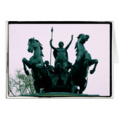 Boadicea Statue - Westminster Bridge - London Card (Front Horizontal)