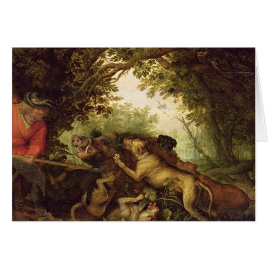 Boar Hunt, 1611 Cards (Front Horizontal)