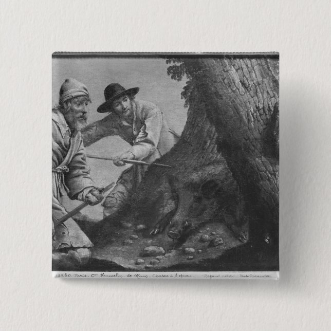 Boar hunt button (Front)