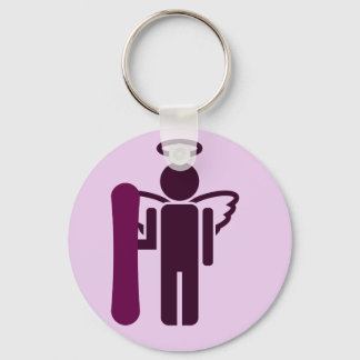 board angel keychain