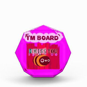 Board Bee Art Print Acrylic Award