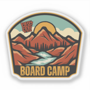 Board Camp, Arkansas  Sticker