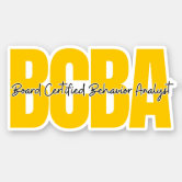 BCBA Board Certified Behavior Analyst Cheetah typography, Behavior analyst  gifts Photographic Print for Sale by priyankak19