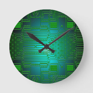 board conductors circuits round clock