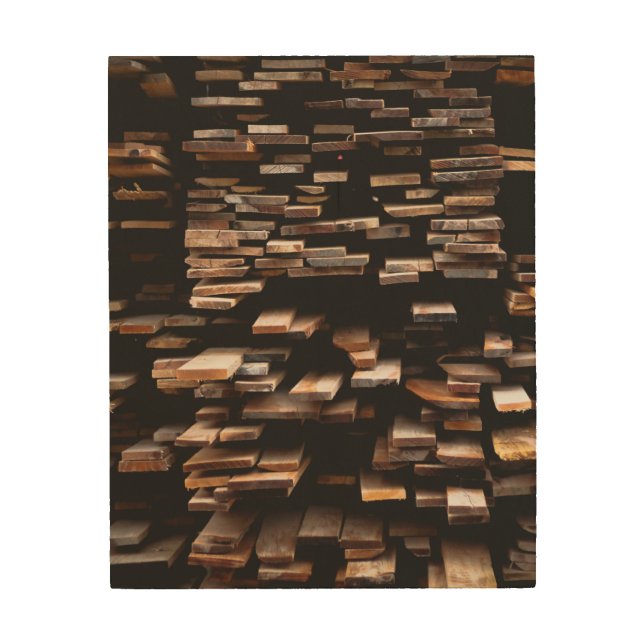 board ends wood wall art (Front)