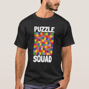 Board Game And Tabletop Board Gamer  Puzzle Squad T-Shirt