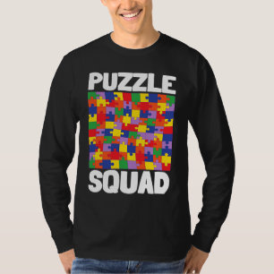 Board Game And Tabletop Board Gamer  Puzzle Squad T-Shirt