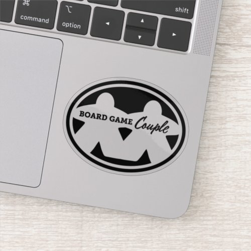 Board Game Couple Vinyl Sticker