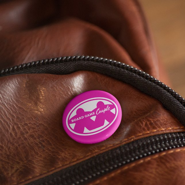 Board Game Couple White Frame Button (Creator Uploaded)