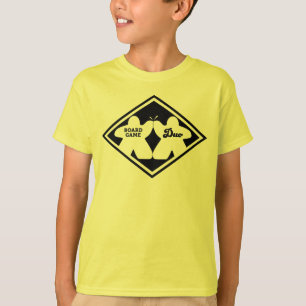 Board Game Duo Black Frame Boys Shirt