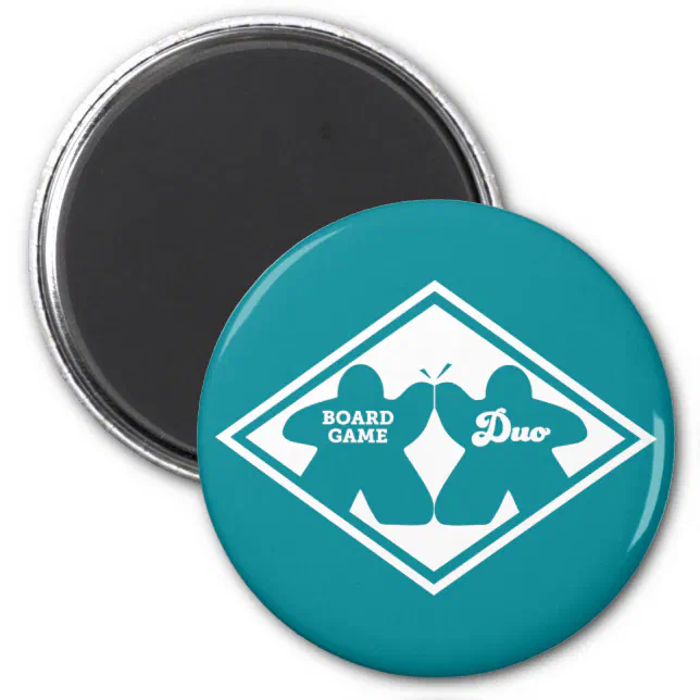Blue Board Game Meeple - Meeple - Magnet