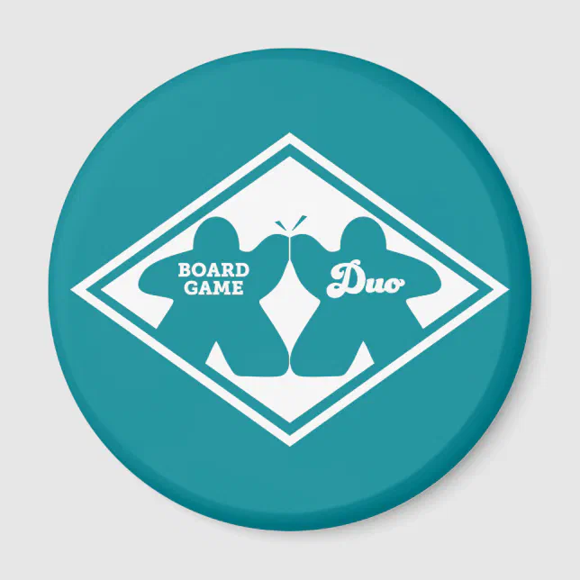 Blue Board Game Meeple - Meeple - Magnet