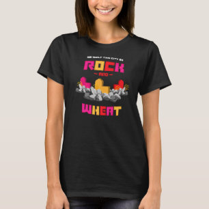 Board Game I we built this city on rock and wheat T-Shirt