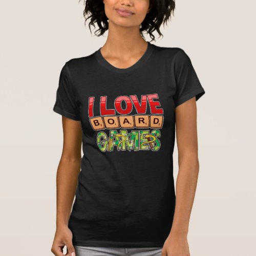 Board Game Lover Strategy Table Gambling T_Shirt