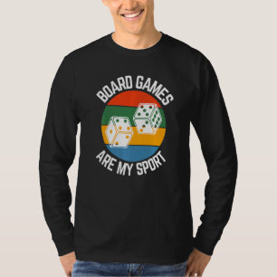 Board Games Are My Sport Gamer Fans T-Shirt