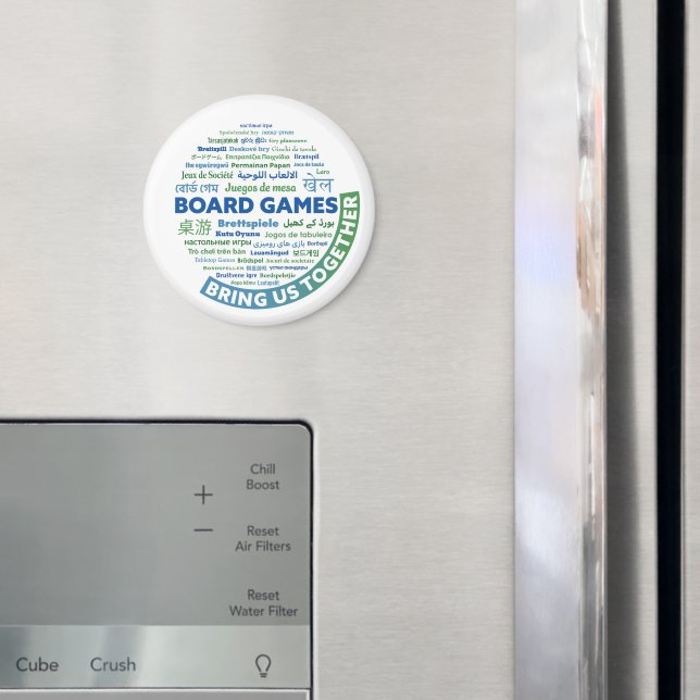 Board Games Bring Us Together Magnet (In Situ (Fridge))