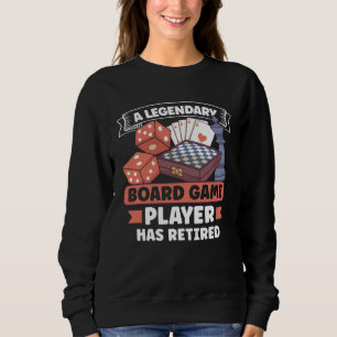 Board Games Chess Board Game Player Gambling Sweatshirt