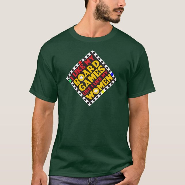 Board Games T-Shirt (Front)