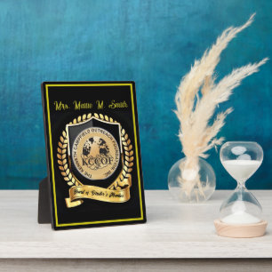 Board of Directors Member Plaque