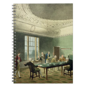 Board of Trade, from 'Ackermann's Microcosm of Lon Notebook