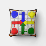 Board Parchis And The Oca Throw Pillow at Zazzle