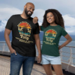 Board the Ship Retro Birthday Cruise  T-Shirt<br><div class="desc">This design may be personalized in the area provided by changing the photo and/or text. Or it can be customized by clicking Personalize this Template and then choosing the click to customize further option and delete or change the color of the background, add text, change the text color or style,...</div>