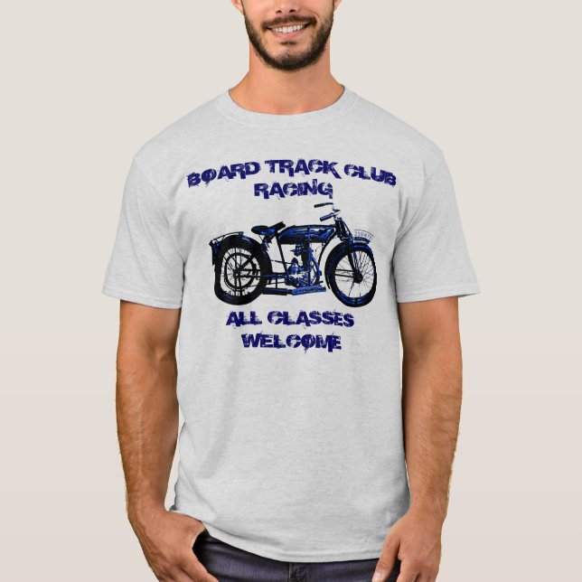 Board Track Motorcycle Racing T-Shirt (Front)
