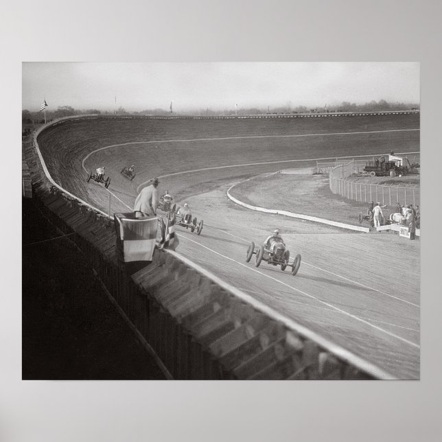 Board Track Speedway, 1925 Poster (Front)