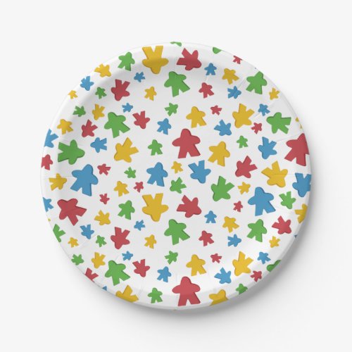 Boardgame Meeple Party Plates