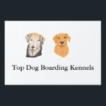 Boarding Kennel Signs<br><div class="desc">Your images, text for business or any purpose</div>