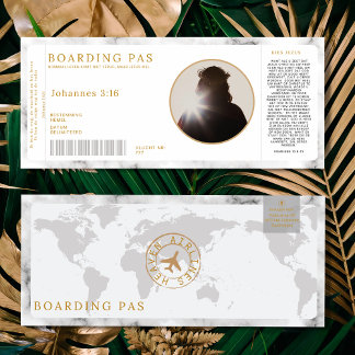 Boarding Pas Traktaat DUTCH | Gospel Tract   Invitation