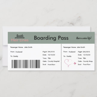 Boarding Pass Adoption Announcement Neutral