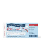 Boarding Pass Airplane Birthday Invitation