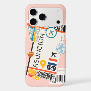 BOARDING PASS ASUNCION PARAGUAY iPhone 17 PRO MAX CASE