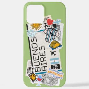 BOARDING PASS BUENO AIRES ARGENTINA iPhone CASE