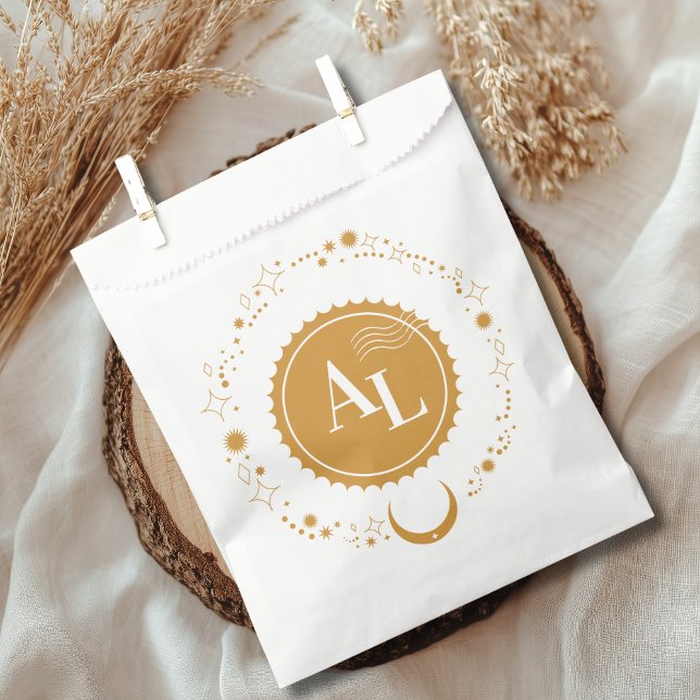 Boarding Pass Cosmic Wedding Destination Favor Bag (Creator Uploaded)