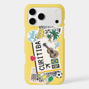 BOARDING PASS CURITIBA BRAZIL iPhone 17 PRO MAX CASE