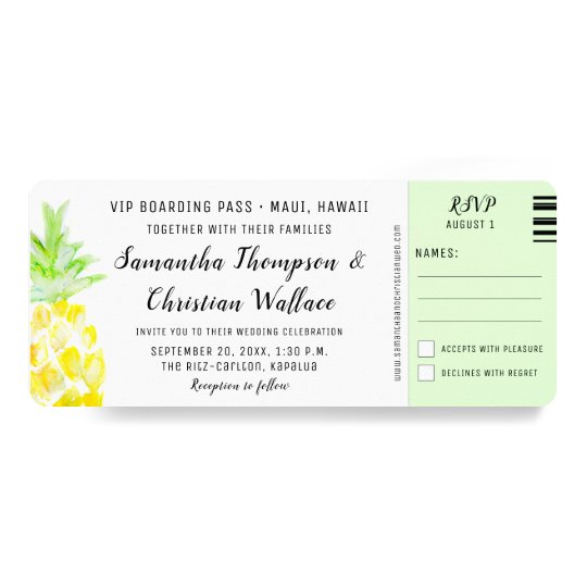 Boarding Pass Destination Wedding RSVP ticket Invitation | Zazzle.com Boarding Pass Destination Wedding RSVP ticket Invitation | Zazzle.com
