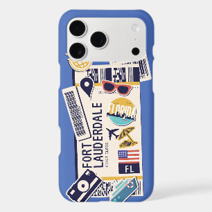 BOARDING PASS FORT LAUDERDALE FLORIDA USA iPhone 17 PRO MAX CASE