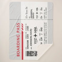 Boarding Pass - Grey