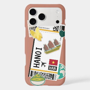 BOARDING PASS HANOI VIETNAM iPhone 17 PRO MAX CASE