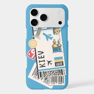 BOARDING PASS KIEV UKRAINE iPhone 17 PRO MAX CASE