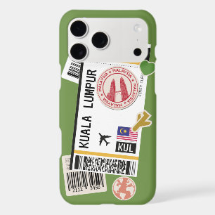 BOARDING PASS KUALA LUMPUR MALAYSIA iPhone 17 PRO MAX CASE