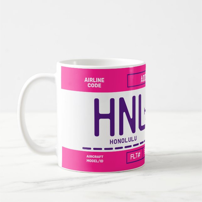 Boarding Pass Mug (Left)