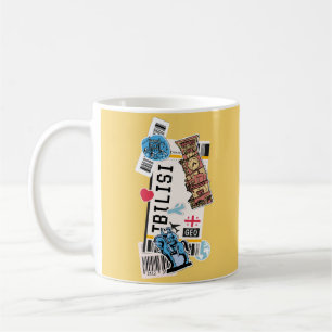 BOARDING PASS TBLISI GEORGIA COFFEE MUG