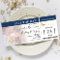 Boarding Pass Tickets | Navy Save the Date Photo
