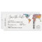 Boarding Pass Travel Save the Date Wedding