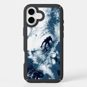 Boarding Trybe Tube, Hawaiian Surf Graphic iPhone 16 Plus Case